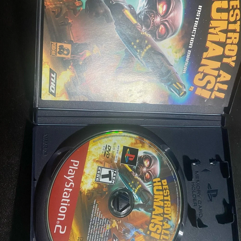Destroy All Humans! Greatest Hits Game for the Sony play station 2 complete (B1)